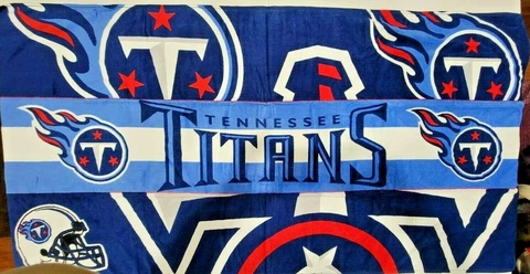 NFL Tennessee Titans Beach Towel, NEW Cover