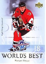 2004-05 (SENATORS) Upper Deck World's Best #WB22 Marian Hossa