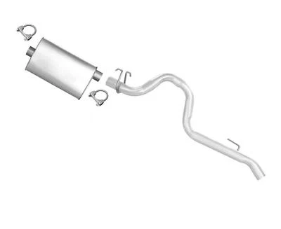 Abrazaderas de tubo trasero silenciador trasero para Jeep Wrangler 2,5 L 1993 1994 1995 Foto 1 de 4