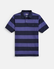 Joules 204564 Striped Pique Polo in FRENCH NAVY AND BLUE STRIPE Size XXL