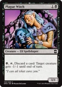 MTG Plague Witch - EMA Eternal Masters NM - Picture 1 of 1