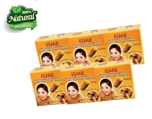 6x ISME Whitening Face Cream Thai Natural Herb Curcuma Plai Tanaka Brighten Skin - Bild 1 von 13