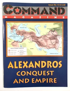 Command Magazine XTR Issue No. 10 Alexandros Conquest & Empire (1991) Unpunched - Picture 1 of 5