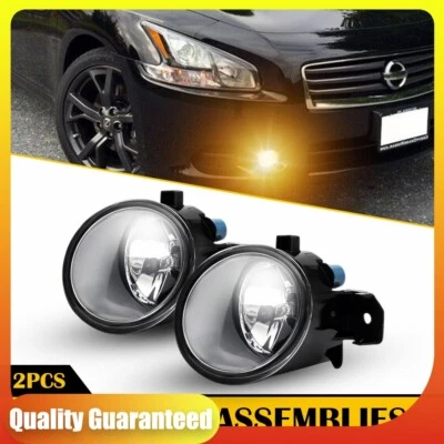 LED Fog Lamp Lights Assembly For NISSAN Altima Sentra Maxima Rogue Infiniti QX60 Foto 1 de 4