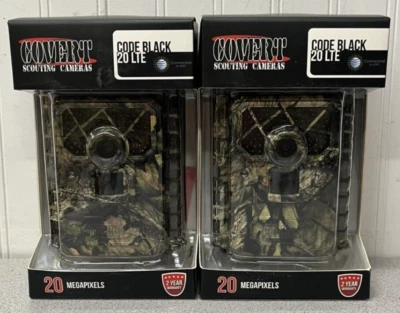 2 pack of Covert Cameras Code Black 20 LTE CC5717 - Image 1 of 2