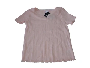 Lot of 2 Art Class Girls 14 X Large Blush Short Sleeve Shirt - Picture 1 of 2