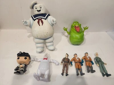 Ghostbusters lot of figures Vintage Kenner 1980s + Talking Slimer + Stay puff L2 - Image 1 of 4