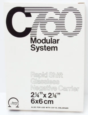 Omega C760 6x6cm Negativo Carrer 423-407 2-1/4 x 2-1/4 / Nuevo / Antiguo Stock / Nuevo en caja Foto 1 de 2