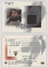 2000-01 Upper Deck Black Diamond Game Gear Khalid El-Amin #KE Rookie RC