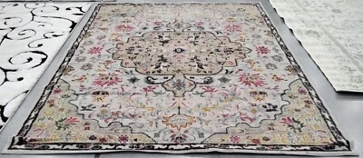 Alfombra Mancha Trasera GRIS/DORADA 8' X 10', Precio Reducido 1172741282 MAD447G-8 Foto 1 de 4