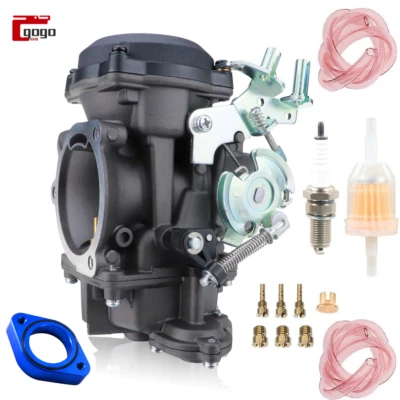 Carburador + bota de admisión azul para CV40 Harley Sportster 883 1200 1988 1989-2017 Foto 1 de 4