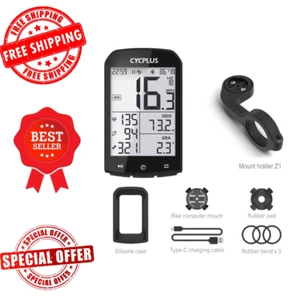 GPS Bike Computer Wireless  M1 Waterproof Speedometer Odometer ANT+ Bluetooth5.0 - Picture 1 of 22