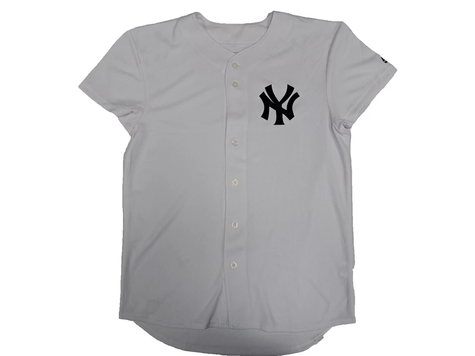 Футболка на пуговицах New York Yankees MLB Majestic Youth размер XL - Изображение 1 из 4