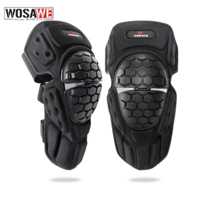 WOSAWE Motorcycle Knee Protection Motocross Racing Leg Brace Pads Knee Support - Image 1 of 4