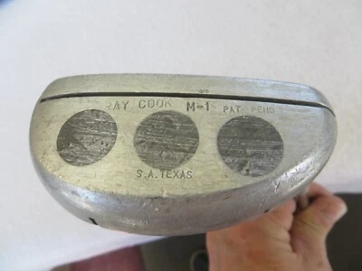 RARO RAY COOK M1 PAT PENDIENTE 35.5" PUTTER ACERO STEPLESS PARA HOMBRE DIESTRO Foto 1 de 4