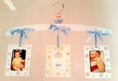 NEW Susan Winget–Hanging Baby Photo/Picture Frame–Burnes of Boston 2.5x3.5 Ark - Image 1 of 4
