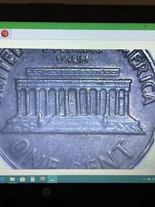 1969 D Lincoln Penny Cent - No FG, Floating Roof 3.1 Grams Copper Error - Picture 1 of 3