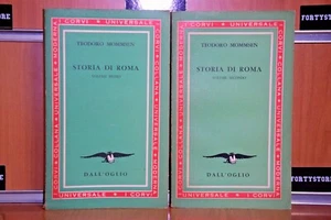"STORIA DI ROMA" Teodoro Mommsen 1°Ed.1961 DALL' OGLIO EDITORE MILANO - Imagen 1 de 24