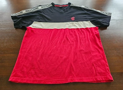 CAMISETA ROCAWEAR HOMBRE Camiseta Roja Negra Blanca 3XL Foto 1 de 4