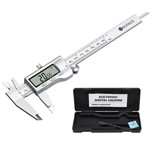 Neoteck 0-6" Digital Vernier Caliper Stainless Steel Gauge Micrometer Measuring - Picture 1 of 11