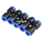 1/5pcs Pneumatic Fittings Push In Straight Reducer Connectors For Air Water Hose