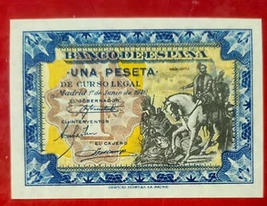 ESPAÑA. EDIFIL 441a. 1 PTA 1 JUNIO DE 1940 SERIE D, SIN CIRCULAR - Picture 1 of 2