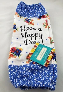 Pioneer Woman Petal Party Bag Saver Reusable "Have a Happy Day" NWT - Picture 1 of 3