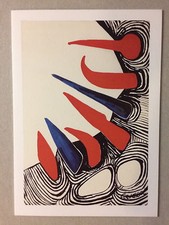 ALEXANDER CALDER, private view invitation card, Gagosian gallery, 2014