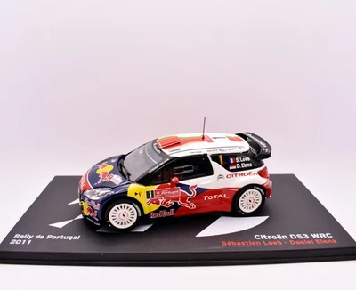 modellino auto rally scala 1:43 Citroen DS3 WRC modellismo diecast collezione - Immagine 1 di 4