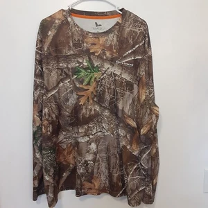 Field & Stream Realtree Edge Mens 2XL Long Sleeve Performance Hunting Camo Shirt - Picture 1 of 7
