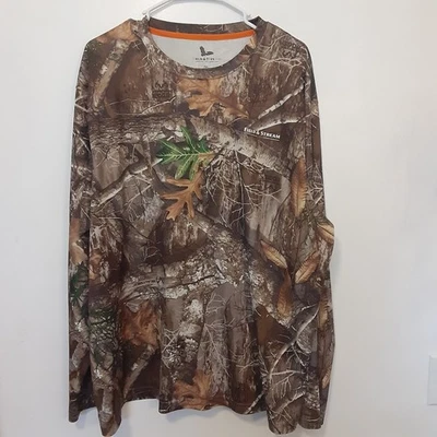 Field & Stream Realtree Edge Mens 2XL Long Sleeve Performance Hunting Camo Shirt - Image 1 of 4