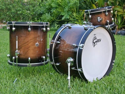 GRETSCH CATALINA SPECIAL WALNUT & MAPLE EDITION 22/12/16 DRUM SET! LOT K922 - Image 1 of 4