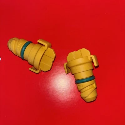 Tapón de drenaje de aceite de motor genuino OEM Ford Lincoln Mercury KX6Z6730B 2 tapones Foto 1 de 2