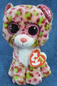 *2501* Lainey the Leopard – TySilk Beanie Boos – plush – 15cm - tag - Picture 1 of 6