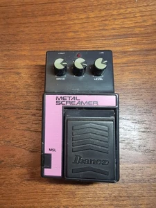 Pedal efecto guitarra Ibanez Metal Screamer vintage MIJ Japón probado y funcionando - Imagen 1 de 6