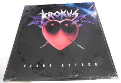 Rare SEALED CPY Orig Stock KROKUS ‎"Heart Attack" 1988 MCA Records, Read Full - Image 1 of 4