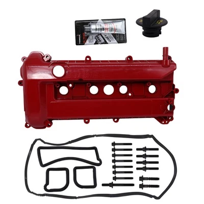Upgrade Red Aluminum Valve Cover Kit for Ford Focus 2.0L 05-11 Escape 2.3L 05-08 — 第 1/4 张图片