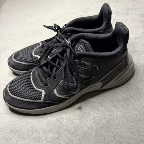 Adidas 90S Valasion Sneaker Shows Uomo Taglia 12 EG2882 Grigio Nero Atletico Nero