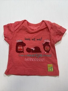Naartjie Neugeborenes Baby Junge 100 % Baumwolle rot Pirat T-Shirt 0-7 Pfund - Bild 1 von 5