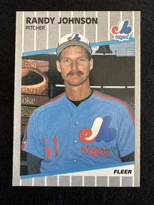 1989 Fleer Randy Johnson (#381) NM HOFer, Rookie Card ^GRUMPYBUCK^ - Picture 1 of 2