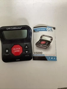 CPR V5000 Call Blocker for Landline Phones - Block Robocalls, Stop Spam Callers - Zdjęcie 1 z 7