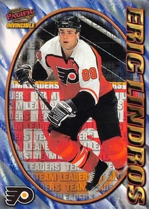 1997-98 Pacific Invincible NHL Regime #219 Eric Lindros TL - Picture 1 of 2