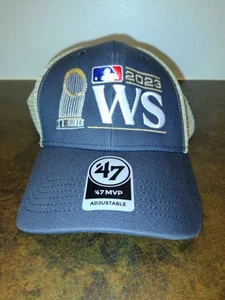 WORLD SERIES '47 MVP TEXAS RANGERS ARIZONA SNAPBACK ADJUSTABLE HAT - NEW - Picture 1 of 11
