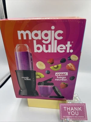Magic Bullet Blender 250 Watt Tall and To Go Cup - Black - New - Image 1 of 3