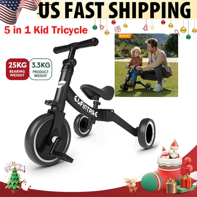 NUEVO Triciclo Bicicleta Juguete para Niños de 1 a 4 años Pedal Triciclo Alimentado Regalo Foto 1 de 4