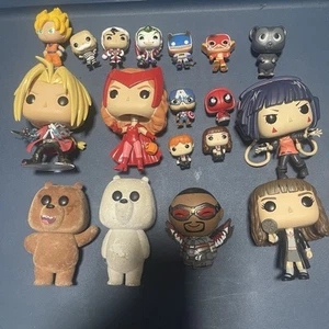 funko pop lot loose anime marvel and more used damaged - Picture 1 of 12
