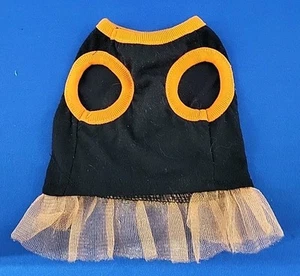 Halloween Pumpkin Tulle Doggie Dress Costume Size XS Tutu - Picture 1 of 4
