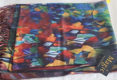 Bufanda Magic Scarf Company multicolor cálida suave nueva con etiquetas Foto 1 de 4