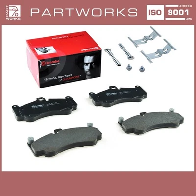 Bremsbeläge + Federbleche für PORSCHE 996 GT3 ab '04- VORNE - Imagem 1 de 4