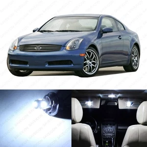14 x White LED Interior Light Package For 2003 - 2006 Infiniti G35 + PRY TOOL - Picture 1 of 8